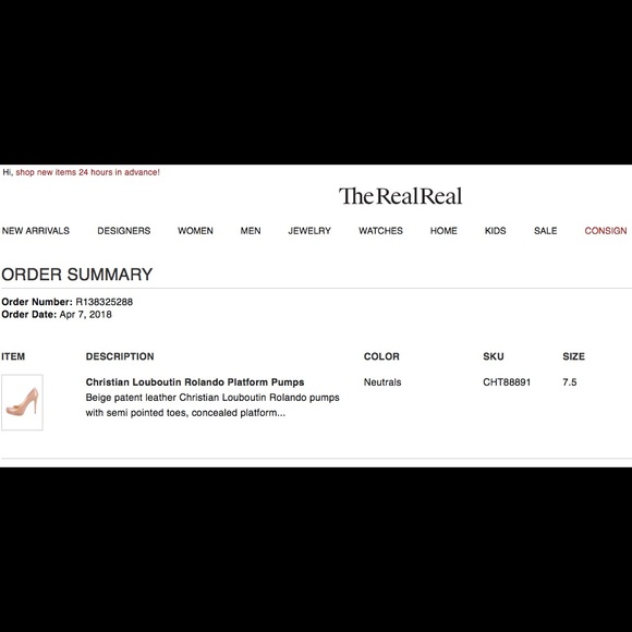 Christian Louboutin nude heels with platform at front - Picture 2 of 4